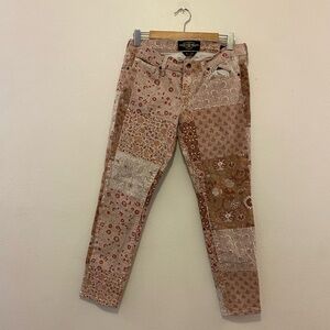 Patchwork Women Jeans